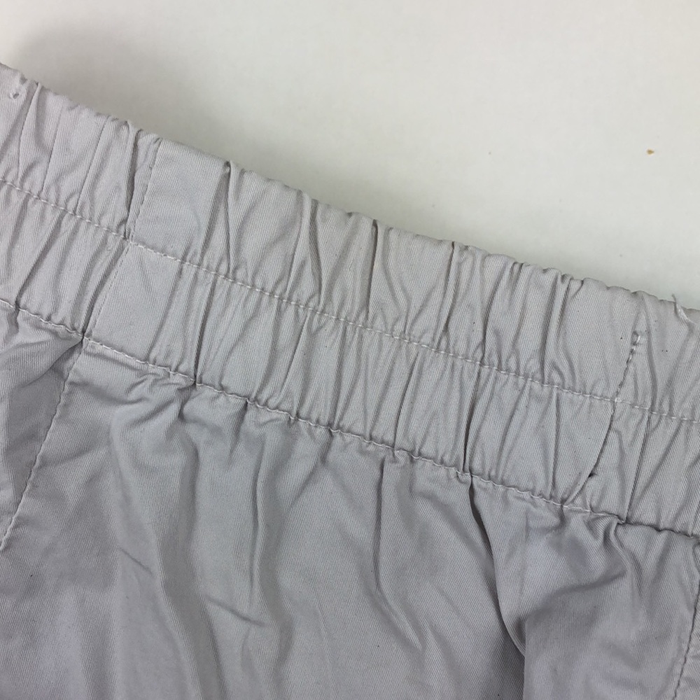 OSKA High Rise Elastic Waist Off White Cotton Cropped Wide Leg Pants Inseam 25” - Picture 16 of 16
